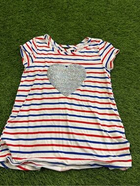 Girls Btween Patriotic Tee Top